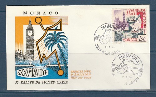 Monaco enveloppe 1er - monaco,
