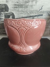 Cache-pot  Art Déco En Barbotine Mideramica Portugal 