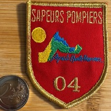 ECUSSON PATCH SAPEURS POMPIERS