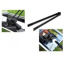 Pince en Métal Polyvalente Noire Barbecue 30 cm BBQ Charbon Grillade Salade