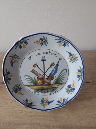 Assiette revolutionnaire 1789 - revolutionnaire,