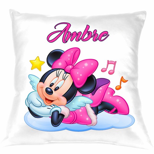 Coussin bébé fille - coussin,