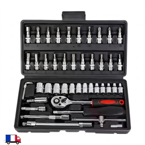 Coffret outils pcs mallette - outils, 46