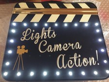 VENDULA LONDON : sac «boîte » modèle LIGHTS CAMÉRA ACTION, neuf prix 300€ RARE !