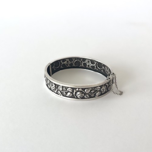 Bracelet jonc art déco - bracelet,
