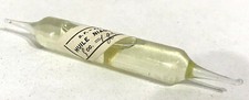 Ancienne Ampoule Medicale pour injection Huile niaoulinée cabinet de curiosité 