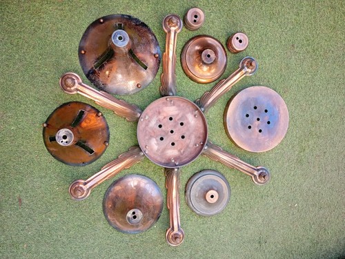 Ancienne carcasse lustre - ancienne,
