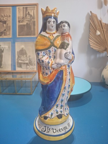 Statuette vierge enfant - vierge, l’enfant