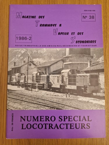 Magazine tramways vapeur - tramways, à