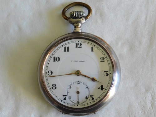Montre gousset argent eterna - gousset,