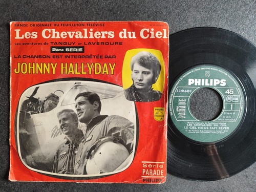 45t johnny hallyday les - hallyday,