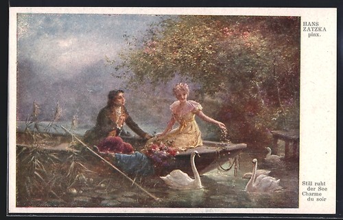 Carte postale artiste - carte,