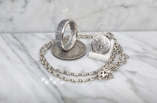Bague pièce monnaie - pièce,