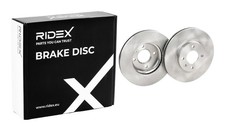 2x RIDEX Disque de frein Avant pour CHEVROLET AVEO Schrägheck (T300) Cobalt II