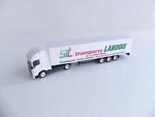 1:87 / CAMION AVEC REMORQUE MARQUAGE PERSONNALISE FRANCAIS TRANSPORT LANDOIS