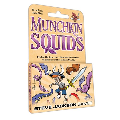 Munchkin squids board - squids,