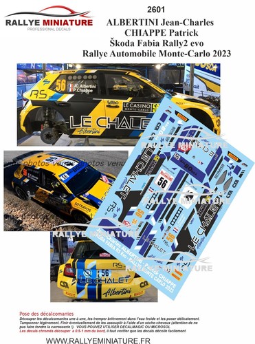 Decals ref 2601 skoda - ref,