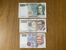 Lot 3 Billets de Banque Livres