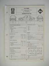 fiche technique Régla'tech revue L'EXPERT AUTOMOBILE-VW PASSAT VR6