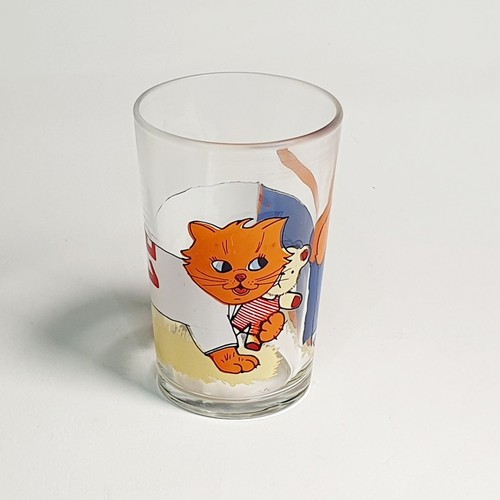 Ancien verre arcopal - arcopal, chat