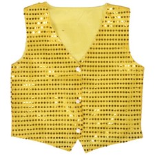  Gilet Paillettes Disco Enfant