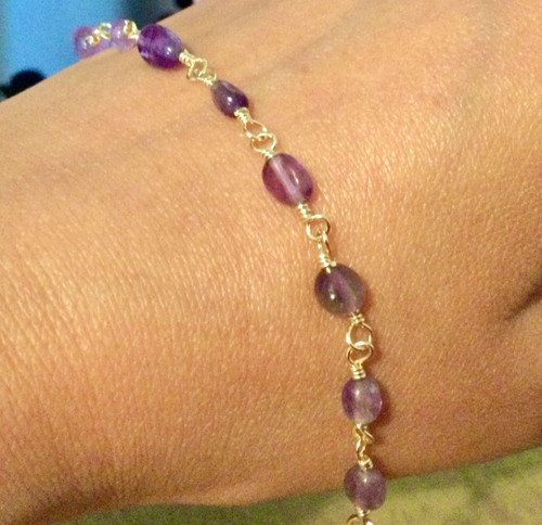 Lot bracelet plaqué or - 2,