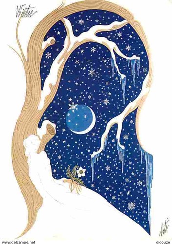 Carte postale art peinture - carte,