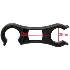 Fiamma Vélo Rack Clip de Retenue en Noir Prise pour Porté 4 Camping-Car Caravane