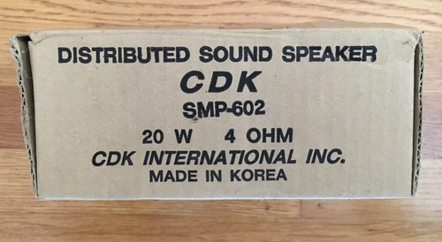 New cdk smp 602 - smp-602, 6"