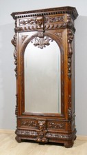 Armoire glace bonnetière - à,