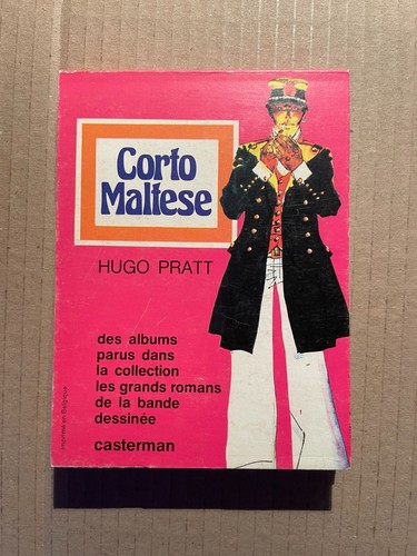 Rare bloc note corto maltese - rare,