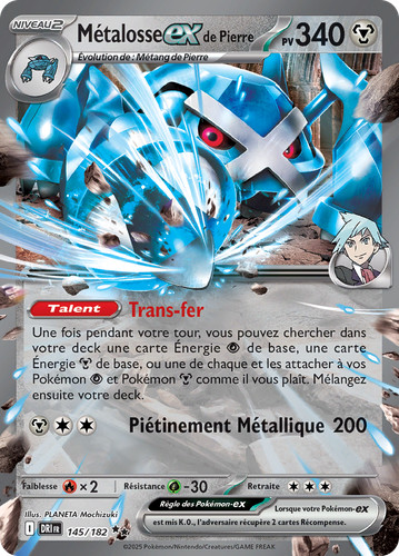 Carte pokémon métalosse - carte,