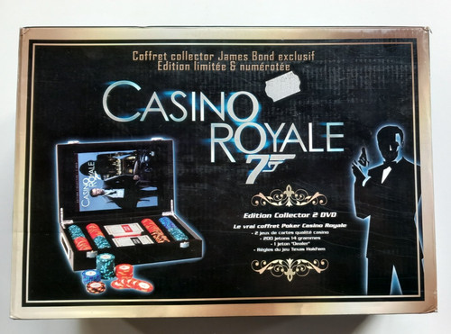 James bond 007 coffret - 007, poker
