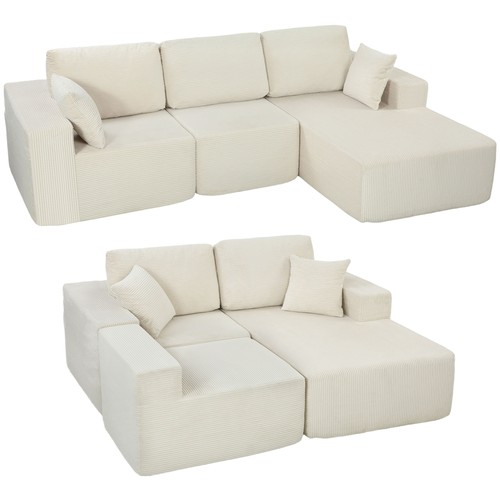 Homcom canapé angle - homcom,