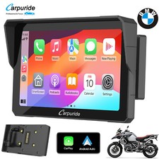 Carpuride W702B Adaptateur pour support moto BMW Carplay Écran Double Bluetooth