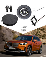 Roue de secours Galette 17'' pour BMW X1 U11 avec Cric Clé et Housse 135/80 R17
