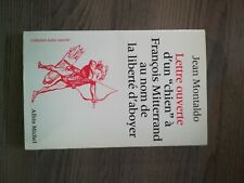 Jean Montaldo lettre ouverte