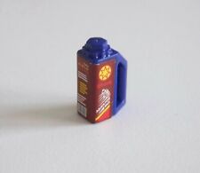 PLAYMOBIL (R3145) STATION SERVICE - Bidon Huile Bleu Shark 4079