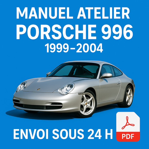 Manuel atelier porsche - manuel, 996