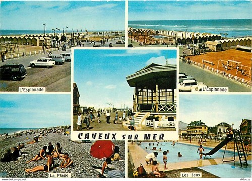Carte postale cayeux - carte,