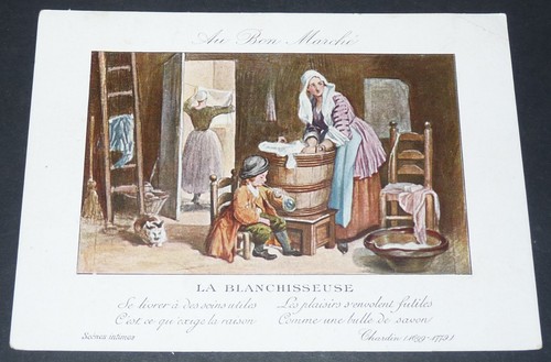 Chromo 1906 bon marche - au,