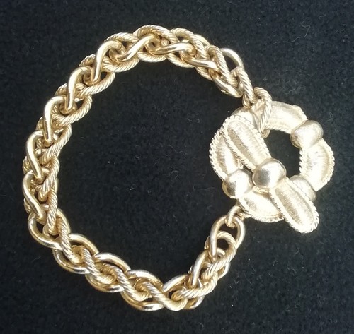 Bracelet métal doré guy - doré,