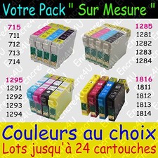 Encres 715 1816 1295 1285 XL comp avec imp Stylus Workforce Xp ( non OEM Epson )