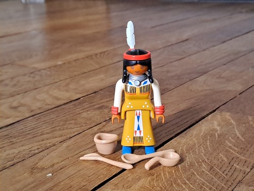 Playmobil 3871 indienne sqaw - playmobil,