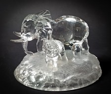 Sculpture Éléphant et son