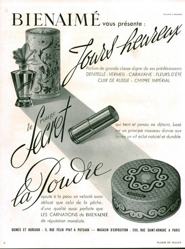 Publicité ancienne bienaimé - publicité,