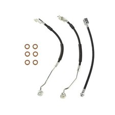 Brake Hose Kit, Non ABS; 90-94 Jeep Wrangler YJ