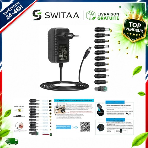 Adaptateur secteur 12v - secteur, 36w