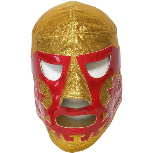 Masque kanek golden red match - golden,
