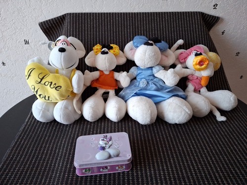 Lot peluches diddl une - 3,